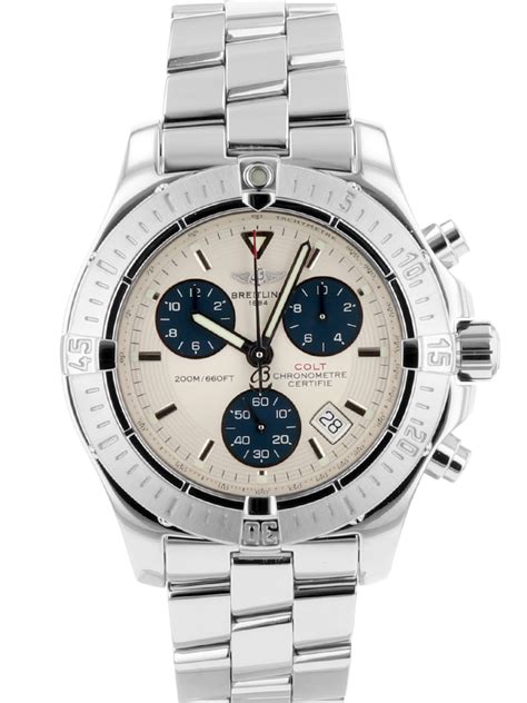 breitling colt chronometer a73380|Breitling a73380 price.